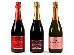 Selection of the excellent wines you can find at Mumm Napa Winery