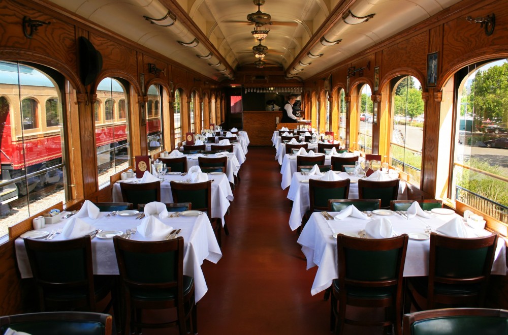 Napa-Valley-Wine-Train-Silverado-Car an elegant experience.